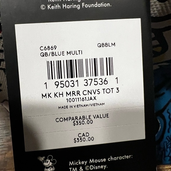 Coach x Disney x Keith Haring Tote - Picture 5 of 6